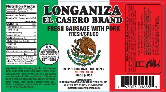 Mexican Longaniza - Image 4